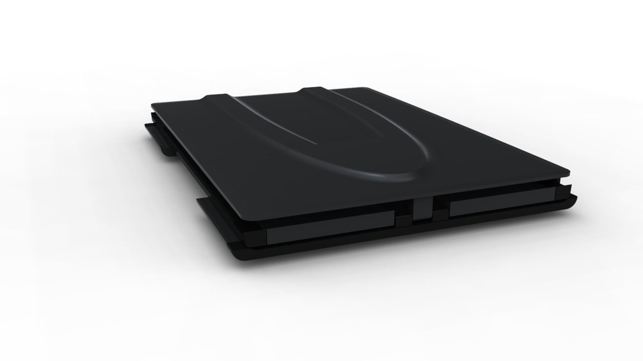 Collapsible hard-shell suitcase